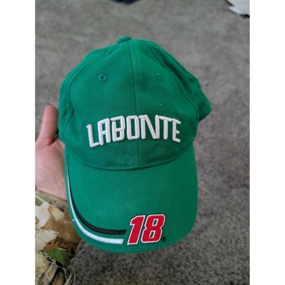 Vintage Winner's Circle NASCAR Bobby Labonte‎ 18 Interstate Batteries Green Hat